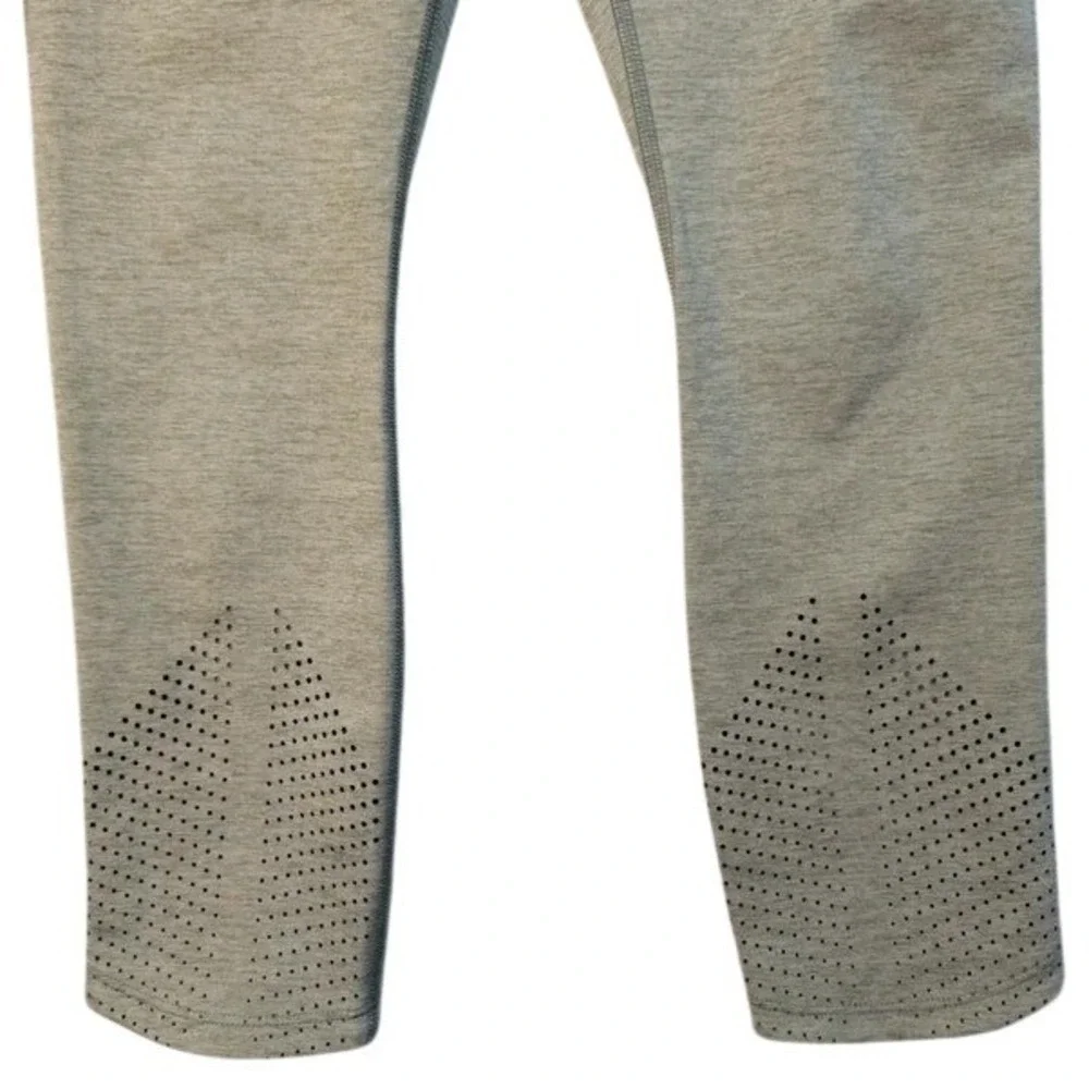 Nike~Epic Lux Running Crop Tights~Alligator Green Heather~Small~AV8191-326 💥NWT